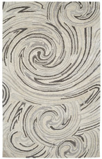 Dynamic Rugs Posh 7811-717 Ivory Grey Area Rug Dynamic Rugs Posh 7811-717 Ivory Grey Area Rug
