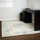 Dynamic Rugs Ancient Garden 57109-6666 Cream Area Rug Room Scene Dynamic Rugs Ancient Garden 57109-6666 Cream Area Rug Room Scene