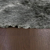 Dynamic Rugs Paradise 2400-990 Dark Silver Area Rug Pile Edge Dynamic Rugs Paradise 2400-990 Dark Silver Area Rug Pile Edge