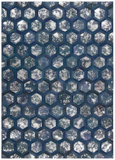Michael Amini City Chic MA100 Cobalt Area Rug Michael Amini City Chic MA100 Cobalt Area Rug