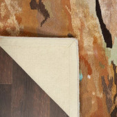 Nourison Prismatic PRS09 Multicolor Area Rug Backing Nourison Prismatic PRS09 Multicolor Area Rug Backing