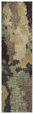 Oriental Weavers Evolution 8011B Blue/ Brown Runner Area Rug Oriental Weavers Evolution 8011B Blue/ Brown Runner Area Rug