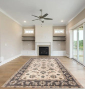 ラパン Carpet アイボリー Kas Avalon 5609 Beige/Ivory Mahal Area Rug - Carpetmart.com
