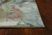 Kas Illusions 6203 Seafoam Watercolors Area Rug Corner Kas Illusions 6203 Seafoam Watercolors Area Rug Corner
