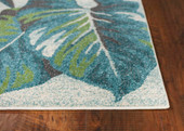 Kas Stella 6253 Teal/Green Nassau Area Rug Corner Kas Stella 6253 Teal/Green Nassau Area Rug Corner