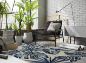 Kas Stella 6254 Grey/Blue  Nassau Area Rug Room Scene Kas Stella 6254 Grey/Blue  Nassau Area Rug Room Scene