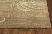 Kas Sparta 3102 Moss Palm Trees Area Rug Corner