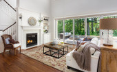 Dalyn Antigua AN4 Paprika Area Rug Room Scene Dalyn Antigua AN4 Paprika Area Rug Room Scene