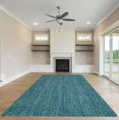 Dalyn Nepal NL100 Denim Area Rug Room Scene Dalyn Nepal NL100 Denim Area Rug Room Scene