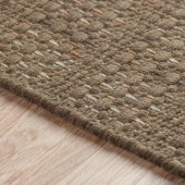 Dalyn Nepal NL100 Mocha Area Rug Edge Dalyn Nepal NL100 Mocha Area Rug Edge