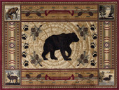 Americana 6550 Beige Area Rug Americana 6550 Beige Area Rug