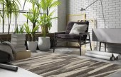 Dalyn Rocco RC7 Charcoal Area Rug Room Scene Dalyn Rocco RC7 Charcoal Area Rug Room Scene