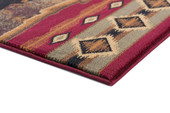 Americana 6570 Multi Area Rug Corner Americana 6570 Multi Area Rug Corner