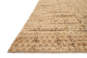 Loloi Beacon BU-02 Natural Area Rug Angle Loloi Beacon BU-02 Natural Area Rug Angle