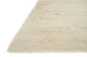 Loloi Danso Shag DA-04 Bone Area Rug Angle Loloi Danso Shag DA-04 Bone Area Rug Angle