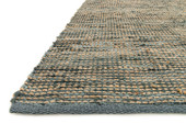 Loloi Edge ED-01 Grey Area Rug Angle Loloi Edge ED-01 Grey Area Rug Angle