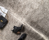 Loloi II Grand Canyon GC-11 Grey/Ivory Area Rug Lifestyle Scene