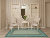 Loloi Hamilton HM-01 Fern Area Rug Room Scene Loloi Hamilton HM-01 Fern Area Rug Room Scene