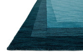 Loloi Hamilton HM-01 Teal Area Rug Angle Loloi Hamilton HM-01 Teal Area Rug Angle