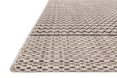 Loloi Isle IE-03 Grey/Black Area Rug Angle