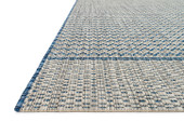 Loloi Isle IE-03 Grey/Blue Area Rug Angle Loloi Isle IE-03 Grey/Blue Area Rug Angle