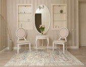 Loloi Javari JV-01 Ivory/Granite Area Rug Room Scene Loloi Javari JV-01 Ivory/Granite Area Rug Room Scene