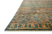 Loloi Javari JV-03 Lagoon/Fiesta Area Rug Angle