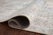 Loloi II Loren LQ-04 Silver Slate Area Rug Pile