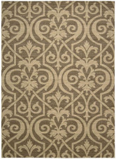 Riviera  RI04 Mocha Area Rug by Nourison