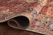 Loloi II Loren LQ-07 Red Navy Area Rug Pile Loloi II Loren LQ-07 Red Navy Area Rug Pile