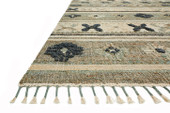 Loloi Owen OW-01 Aqua/Ink Area Rug Angle Loloi Owen OW-01 Aqua/Ink Area Rug Angle