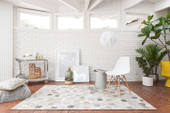 Loloi Promenade PO-02 Grey Area Rug Room Scene Loloi Promenade PO-02 Grey Area Rug Room Scene