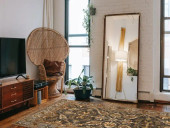 Loloi Victoria VK-06 Dk Taupe/Grey Area Rug Room Scene Loloi Victoria VK-06 Dk Taupe/Grey Area Rug Room Scene
