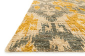 Loloi Xavier XV-04 Grey/Gold Area Rug Angle Loloi Xavier XV-04 Grey/Gold Area Rug Angle