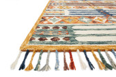 Loloi Zharah ZR-08 Santa Fe Spice Area Rug Angle Loloi Zharah ZR-08 Santa Fe Spice Area Rug Angle