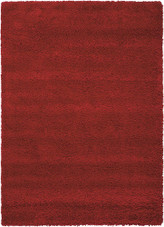Nourison Amore Shag AMOR1 Red Area Rug Nourison Amore Shag AMOR1 Red Area Rug
