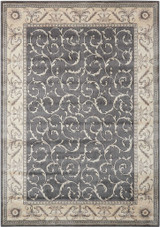 Nourison Somerset ST02 Charcoal Area Rug Nourison Somerset ST02 Charcoal Area Rug