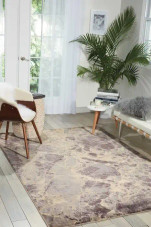 Nourison Somerset ST745 Grey Area Rug Room Scene Nourison Somerset ST745 Grey Area Rug Room Scene