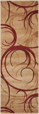 Nourison Somerset ST82 Beige 2x6 Runner Area Rug Nourison Somerset ST82 Beige 2x6 Runner Area Rug