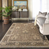 Nourison Aldora ALD03 Opal/Grey Area Rug Room Scene Nourison Aldora ALD03 Opal/Grey Area Rug Room Scene