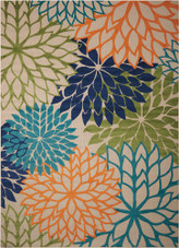 Nourison Aloha ALH05 Multicolor Area Rug Nourison Aloha ALH05 Multicolor Area Rug