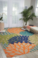 Nourison Aloha ALH05 Multicolor Area Rug Room Scene Nourison Aloha ALH05 Multicolor Area Rug Room Scene
