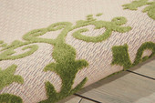 Nourison Aloha ALH12 Green Area Rug Texture Nourison Aloha ALH12 Green Area Rug Texture