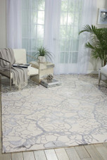 Nourison Divine DIV06 Ivory Area Rug Room Scene Nourison Divine DIV06 Ivory Area Rug Room Scene
