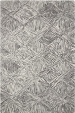Nourison Interlock ITL01 Charcoal Area Rug Nourison Interlock ITL01 Charcoal Area Rug