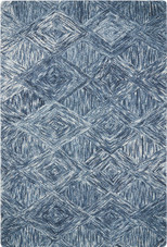Nourison Interlock ITL01 Denim Area Rug Nourison Interlock ITL01 Denim Area Rug