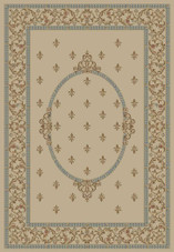 Jewel European 6312 Ivory Area Rug by Concord Global Trading