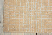 Nourison Nepal NEP03 Manilla Area Rug Corner Nourison Nepal NEP03 Manilla Area Rug Corner