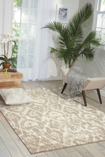 Nourison Nepal NEP07 Quartz Area Rug Room Scene Nourison Nepal NEP07 Quartz Area Rug Room Scene