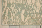 Nourison Nepal NEP09 Seafoam Area Rug Corner Nourison Nepal NEP09 Seafoam Area Rug Corner
